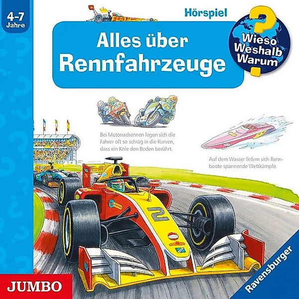 Hörspiel Wieso? Weshalb? Warum? Alles über Rennfahrzeuge günstig online kaufen