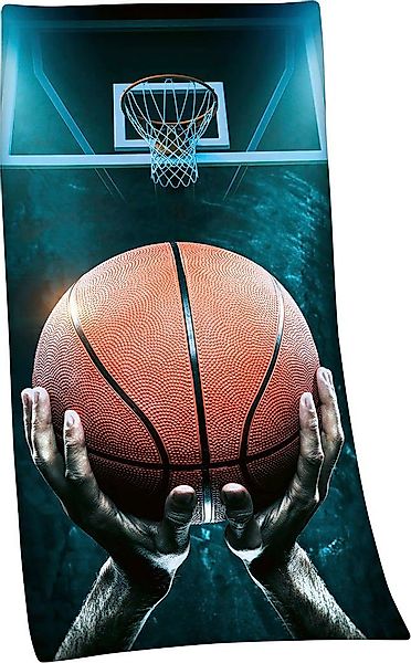 Herding Young Collection Badetuch Basketball, Velours günstig online kaufen
