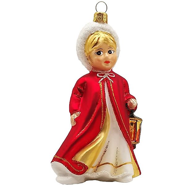 Schatzhauser Christbaumschmuck Engel Christkind mit Laterne, rot (1-tlg), m günstig online kaufen