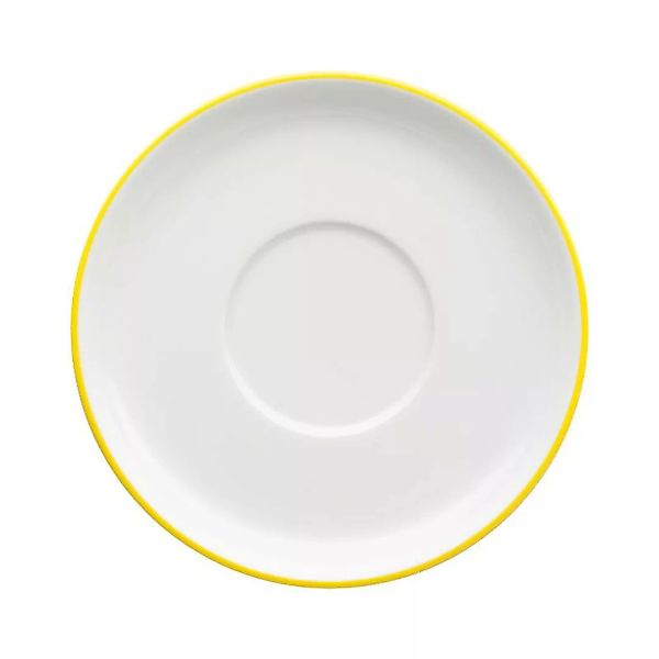 Arzberg Porzellan Cucina Colori Yellow Kombi-Untertasse 15 cm günstig online kaufen