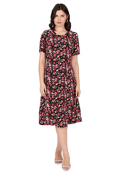 Phistan Midikleid Damenkleid aus Webstoff günstig online kaufen