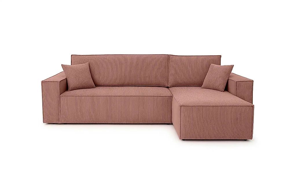 Ecksofa mit Schlaffunktion Carl ¦ braun ¦ Maße (cm): B: 244 H: 82 Polstermö günstig online kaufen