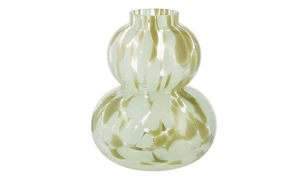 Vase ¦ gelb ¦ Glas ¦ Maße (cm): H: 21  Ø: 17 Accessoires > Vasen - Höffner günstig online kaufen