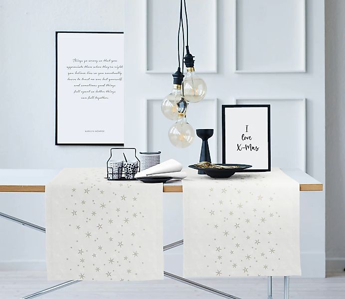 APELT Tischläufer »9600 CHRISTMAS ELEGANCE, Weihnachtsdeko, Weihnachten«, ( günstig online kaufen