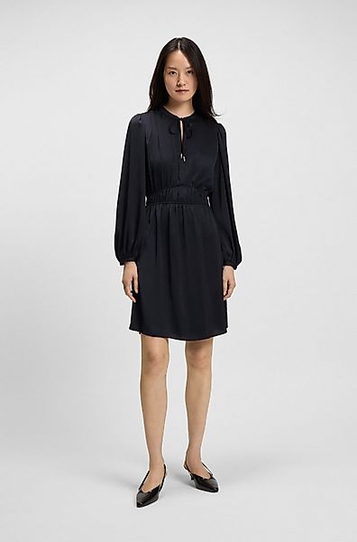 BOSS ORANGE Satinkleid "DECLY Premium Damenmode", mit Raffungen günstig online kaufen