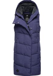 Ragwear Steppweste "Pavla Vest" stylische Winterweste mit Teddyfutter und K günstig online kaufen