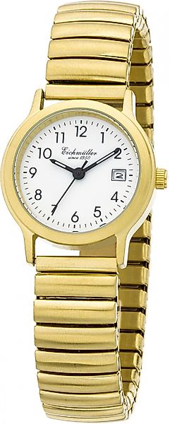 Eichmüller Quarzuhr Damenuhr – Goldfarbene Armbanduhr günstig online kaufen