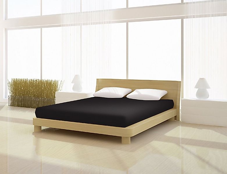 Mr. Sandman Spannbettlaken Full Elastan de luxe 180-200 x 200-220 cm, Baumw günstig online kaufen