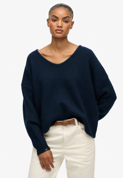 Superdry Strickpullover BRUSHED OS V NECK günstig online kaufen