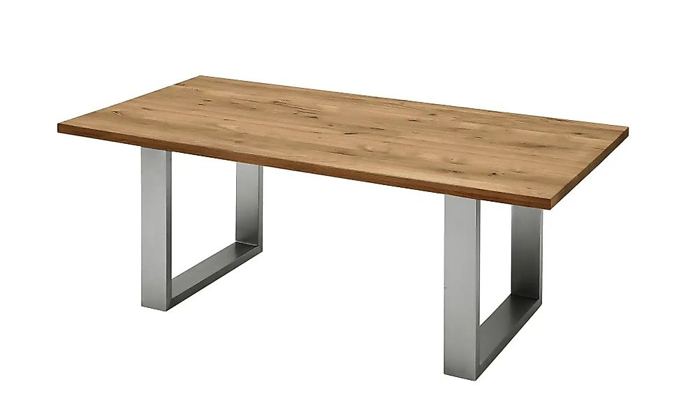 MCA furniture Esstisch "Greta", Esstisch Massivholz mit Baumkante oder grad günstig online kaufen