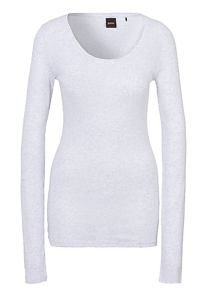 BOSS ORANGE Langarmshirt Elayer Premium Damenmode günstig online kaufen