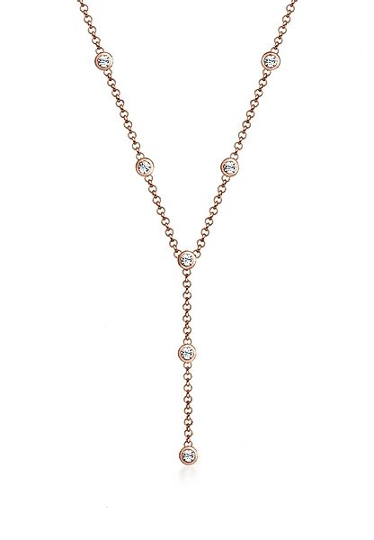 Elli Collierkettchen Y-Kette 925 Silber, mit günstig online kaufen