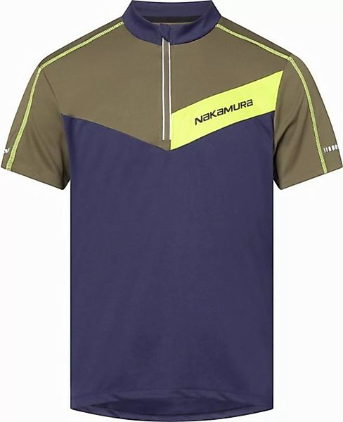 NAKAMURA Kurzarmshirt He.-Fahrrad-Trikot Nacero M NAVY DARK/OLIVE DARK günstig online kaufen