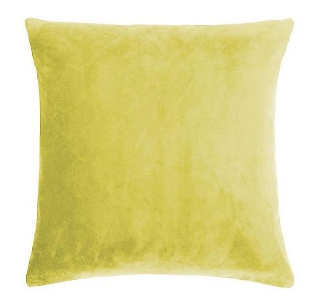 PAD Kissenhülle Kissenhülle Samt Smooth Mustard (50x50cm) günstig online kaufen