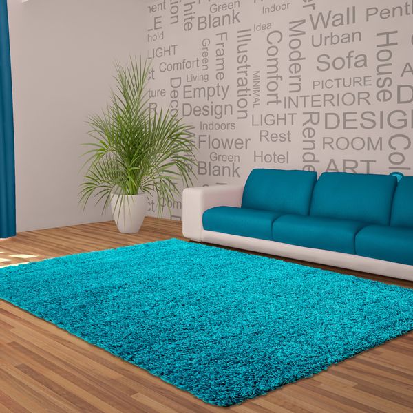 Ayyildiz Teppiche Hochflor-Teppich "Dream Shaggy" rechteckig 50 mm Höhe Lan günstig online kaufen