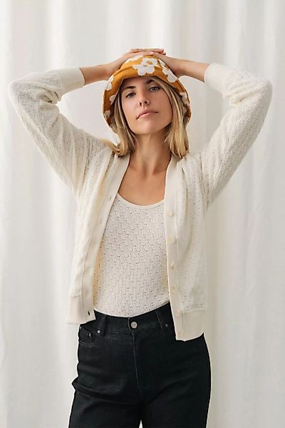 TWOTHIRDS Sweatshirt Eustatia - Ecru aus 100% Bio Baumwolle günstig online kaufen