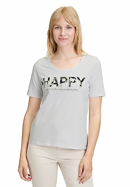 Betty Barclay Kurzarmshirt "Betty Barclay Basic Shirt mit Placement", (1 tl günstig online kaufen