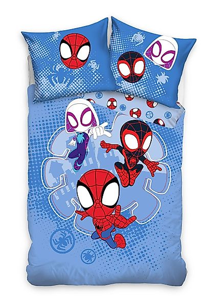 MARVEL Kinderbettwäsche Spiderman Bettwäsche 135 x günstig online kaufen