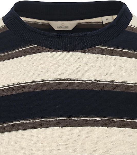 Dstrezzed Mason T-shirt Streifen Mehrfarbig - Größe S günstig online kaufen