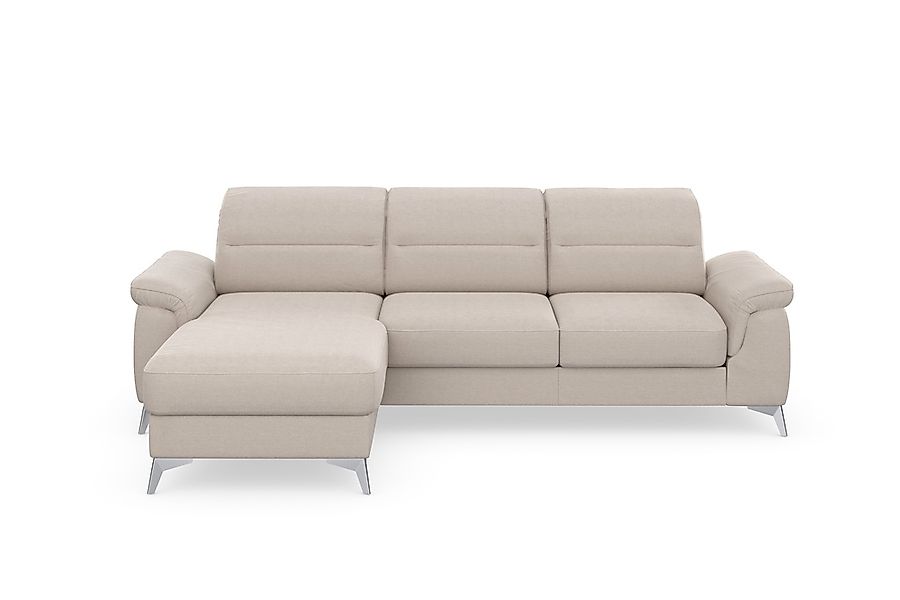 sit&more Ecksofa »Sinatra L-Form« mit Recamiere, optinal mit Kopfteilverste günstig online kaufen