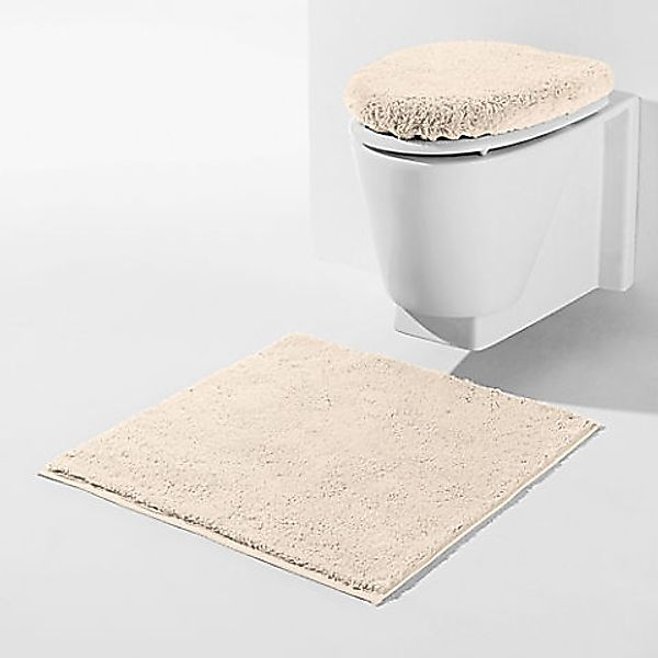 Erwin Müller Badematte WC-Vorlage "Ulm", Höhe 13 mm, eckig, Uni günstig online kaufen