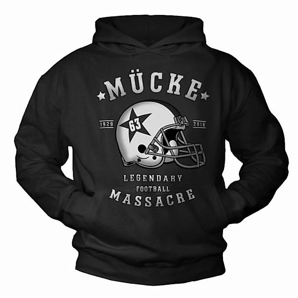 MAKAYA Kapuzenpullover Herren Pullover Mücke 63 American Football Trikot US günstig online kaufen