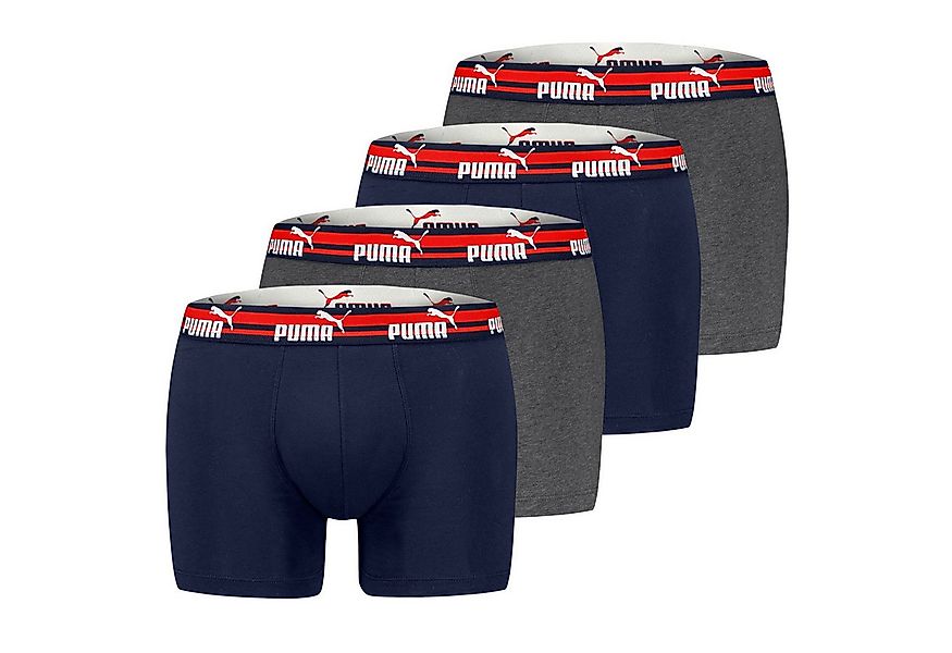 PUMA BODYWEAR Boxershorts Everyday Boxer (Sparpack, 4-St) Boxershorts PUMA günstig online kaufen