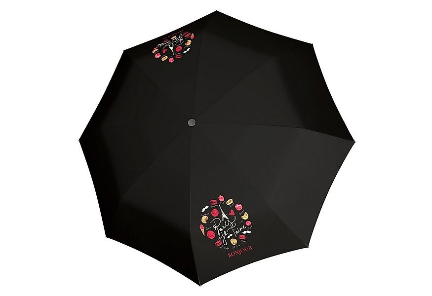 doppler® Taschenregenschirm Fiber Magic Paris je Taime Automatik Regenschir günstig online kaufen