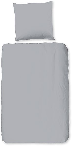 good morning Bettwäsche »Flanel Uni« 3 Stk. tlg. Flanell, Biber, Baumwolle, günstig online kaufen