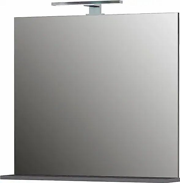 GERMANIA Badspiegel »Scantic / Pescara«, Breite 76 cm, mit Ablage, LED Bele günstig online kaufen