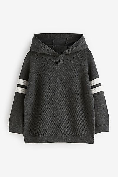 Next Kapuzenpullover Gestricktes Hoodie mit Struktur günstig online kaufen