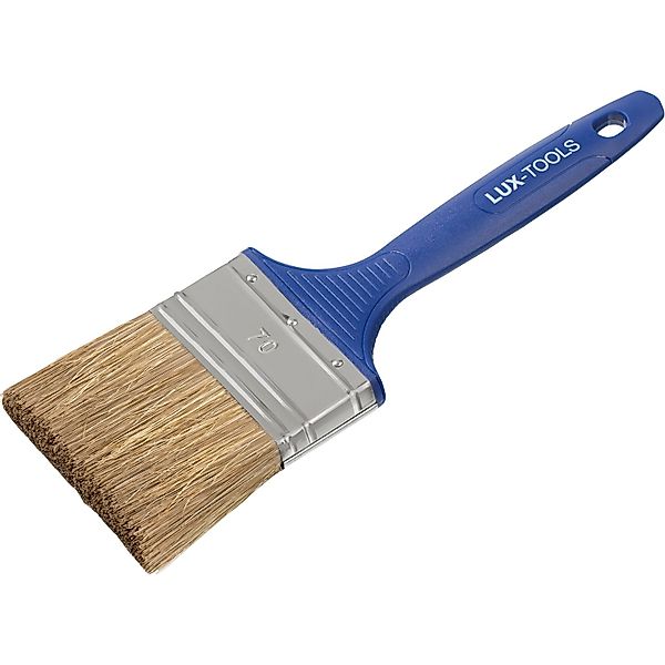 LUX-TOOLS Flachpinsel Lasur 70 mm 6. Stärke günstig online kaufen