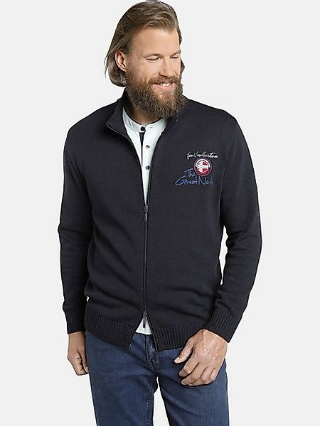 Jan Vanderstorm Strickjacke OLAV mit Zweiwege günstig online kaufen