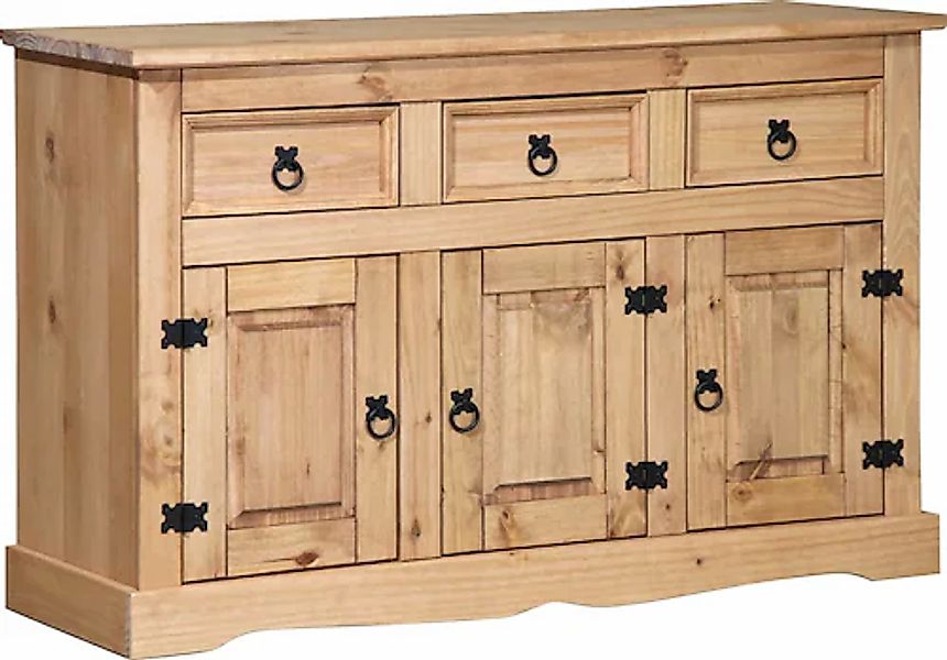Möbilia Sideboard Kommode im mexikanischen Landhaus-Stil günstig online kaufen