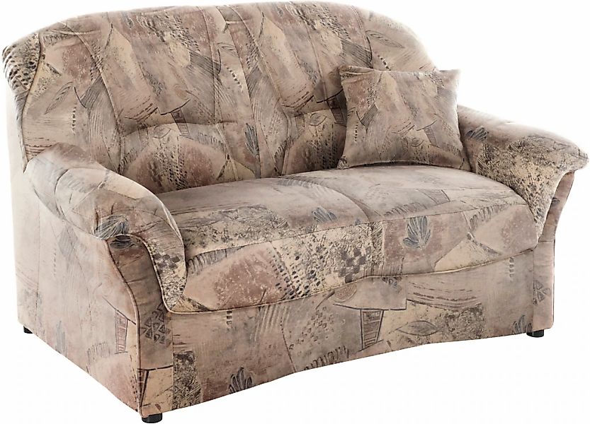 DOMO collection 2-Sitzer "Bahia Couch, B/T: 153/92 cm, belastbar bis 140kg/ günstig online kaufen