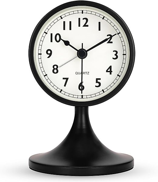 Coonoor Wecker Analogwecker ohne Ticken mit günstig online kaufen