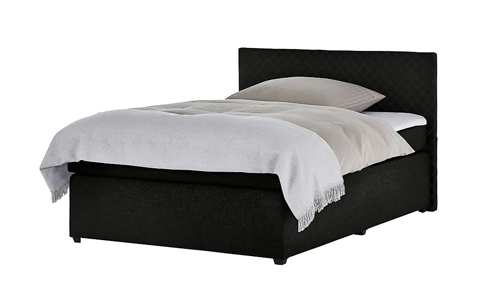 Boxspringbett  Countess ¦ schwarz ¦ Maße (cm): B: 147 H: 104 Betten > Boxsp günstig online kaufen