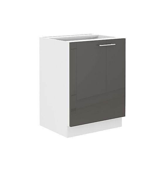 Küchen-Preisbombe Unterschrank 60 cm Lara Grau günstig online kaufen