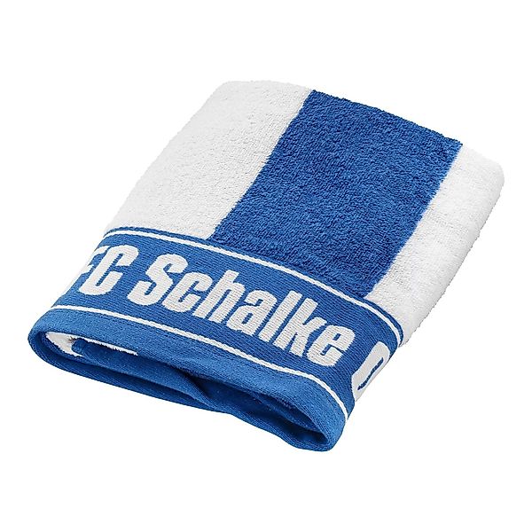 FC Schalke 04 Fußballtrikot Handtuch Blockstreifen günstig online kaufen