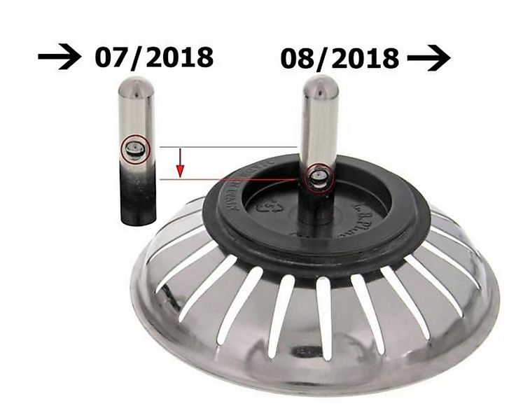 Blanco Einbauspüle Blanco Siebkörbchen 3,5" Zapfen, 2008 (20 Schlitze) günstig online kaufen