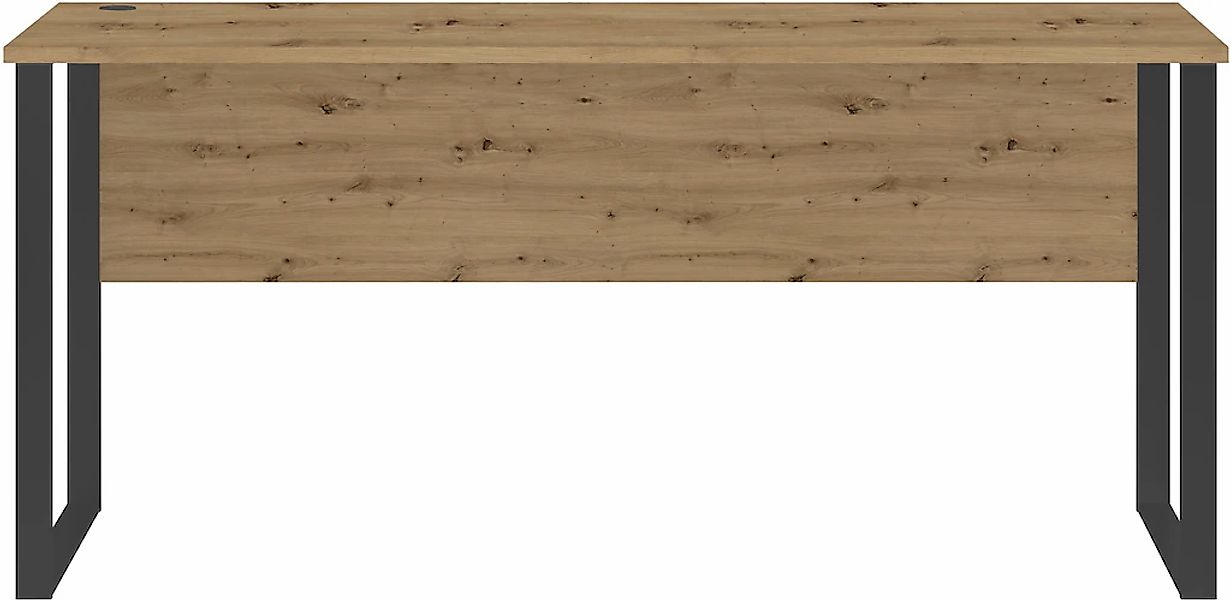 BEGA OFFICE Schreibtisch "Amanda" 1 Stk. tlg. Kabeldurchlass, Metallkufen, günstig online kaufen