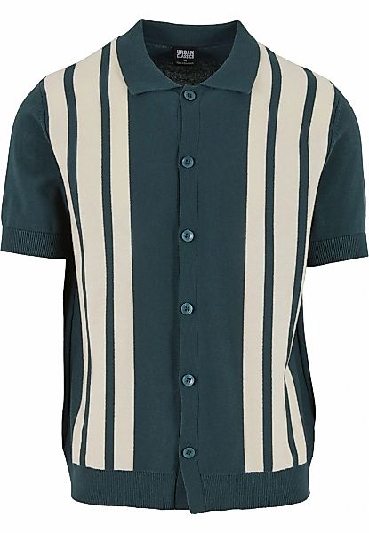 URBAN CLASSICS Langarmhemd "Urban Classics Knit Retro Shirt", (1 tlg.) günstig online kaufen