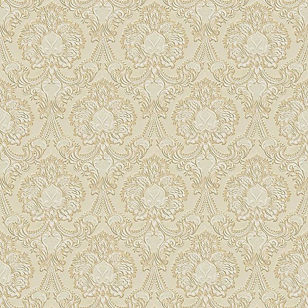 Tadessi Tapete Barock Gioele M1 No 2235 Papiertapete Gold Beige Ornament Ba günstig online kaufen