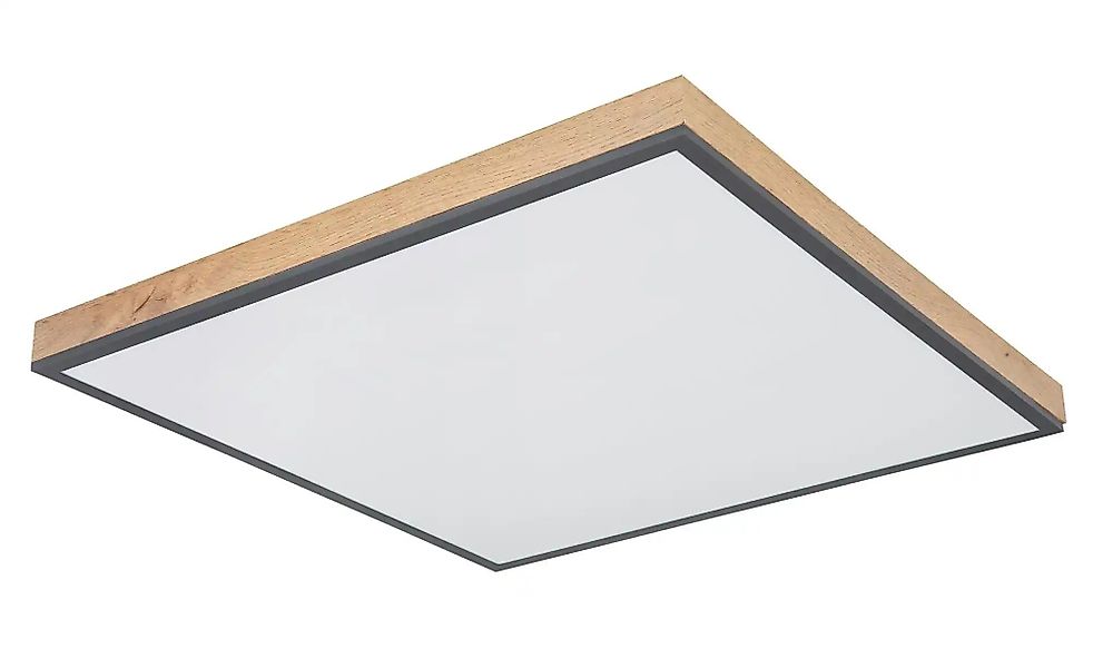 Globo Lighting Deckenleuchte   ¦ grau ¦ Maße (cm): B: 59 H: 6,5 T: 59.0 Lam günstig online kaufen