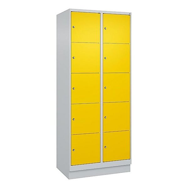 C+P Garderobenschrank Fächerschrank Classic Plus, 5 Fächer übereinander, Ab günstig online kaufen