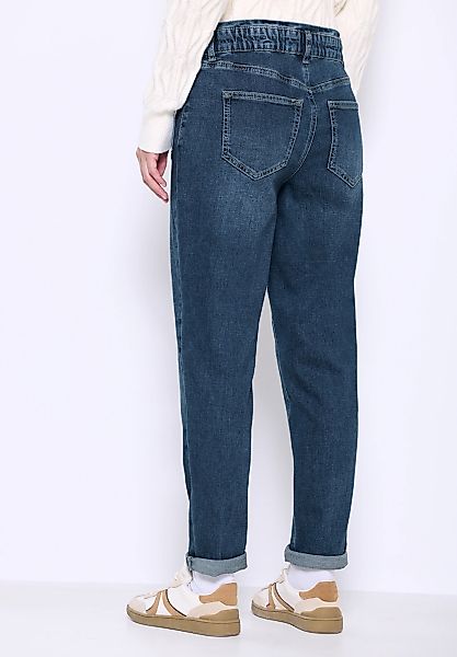 STREET ONE STUDIO Loose-fit-Jeans High Waist günstig online kaufen