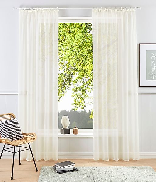 my home Gardine XANA mit Ösen, günstig online kaufen
