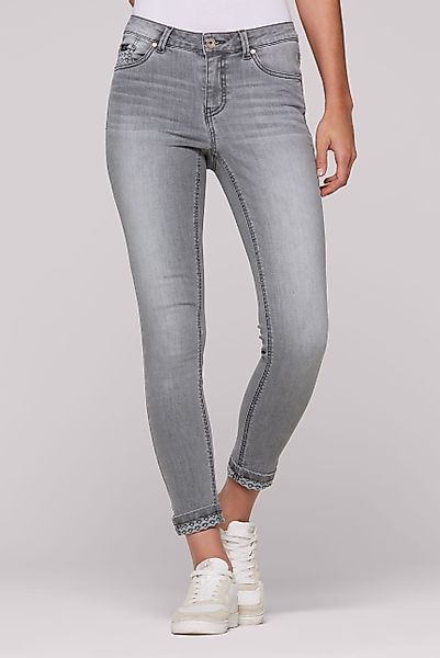 SOCCX Slim-fit-Jeans, mit Turn-Up Saum günstig online kaufen