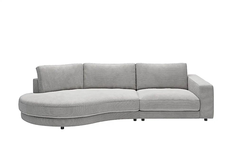 Jette Home Organisches Einzelsofa In Cord Sila ¦ grau ¦ Maße (cm): B: 330 H günstig online kaufen