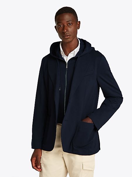 Tommy Hilfiger Sakko "DC PUNTO MILANO HOOD BLAZER", mit herausnehmbaren Kap günstig online kaufen